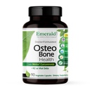 EMERALD LABS Osteo luu tervis - Immuunsüsteemi tugi & luud & liigeselisandi D3-vitamiiniga, K2-ga, kaltsiumiga, magneesiumiga, OptiMSM-iga, Meriva Fütosoomiga & Rohkem - 90 köögiviljakapslit