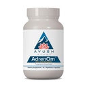 Ayush Herbs AdrenOm - Ayurveda neerupealiste ja stressitoetuse lisa naistele ja meestele, Ashwagandha ja Eleuthero, et toetada neerupealiste tasakaalu, kognitiivset funktsiooni ja rahulikkust - 90 taimekapslit (1 loend)