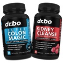 Colon Cleanser Detox & Kidney Cleanse - 15-päevane Colon Cleanse Pills Probiootikumid & Neerude Detox Support Supplement Cranberry - soolestiku liikumise täiendused soolestikupuhitus