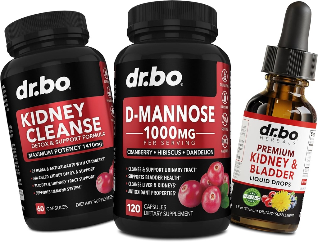 Neerupuhastus & D Mannoosilisandid - neerude detox & põietoetus Vedel tilgad Täiendus, D-Mannose 500mg 1000mg kapslid - DMannose Jõhvikas, tugineerud, põis ja kuseteede Tervis