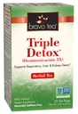 Bravo Tea Triple Detox Taimne Tee Kofeiin tasuta, 20 teekotid