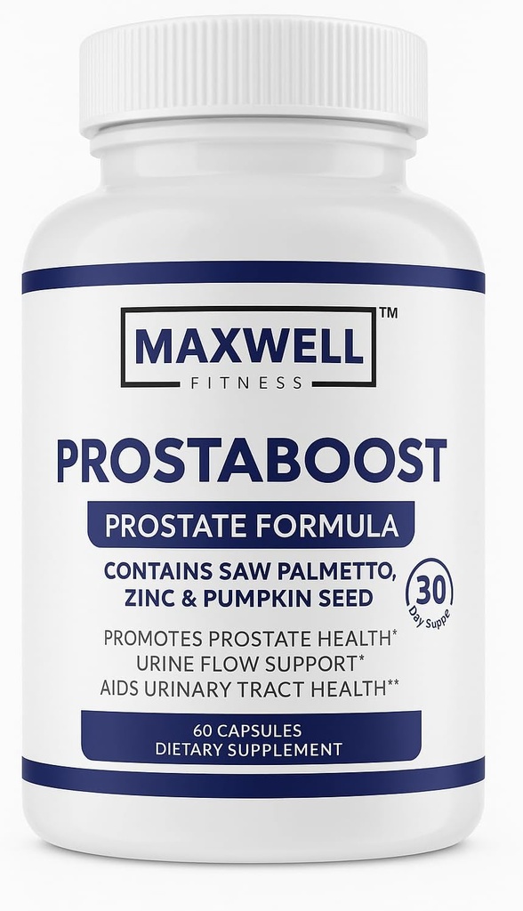 Prostapuur meestele Suurendage meeste eesnäärme tuge Saw Palmetto, Tsink, Selenium ja 19 maitsetaimed - kuseteede voolu ja põie kontrolli valem, 60 Veggie Caps