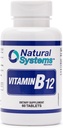 Vitamiin B12 60 tabletti 1000 mcg looduslike süsteemide järgi - B12 vitamiinid 1000mg täiskasvanutele aitab stimuleerida mälu * - Vitamiin B12 1000 mcg hea seedimise jaoks * - Vitamiin B12 Energia metabolismi toetus *