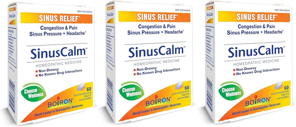 Boiron - Sinus Calm Sinus Relief - 1 Iga - 60 TAB