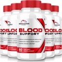 (5 Pack) Hemagenix kapslid, Hemagenix Advanced Blood Support valem, kõik looduslikud toidulisandid tervisliku taseme säilitamiseks, ekstra tugevuse pillid üldiseks heaoluks, ametlikud ülevaated (300 kapslit)
