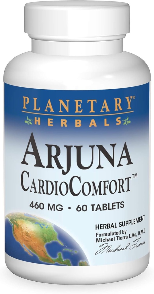 Planeeditaimed Arjuna Cardio Comfort tabletid, 460 mg, 60 Count