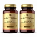 Solgar metüülkobalamiin (vitamiin B12) 1000 mcg - 60 pähklit, pakend 2 - toetab energia ainevahetust - mitte-GMO, vegan, gluteenivaba, piimavaba, Kosher - 120 kokku