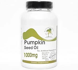 Kõrvitsaseemneõli 1000mg emulgeeritud kuiv ~ 200 kapslit - ei lisaaineid ~ Looduslisandid