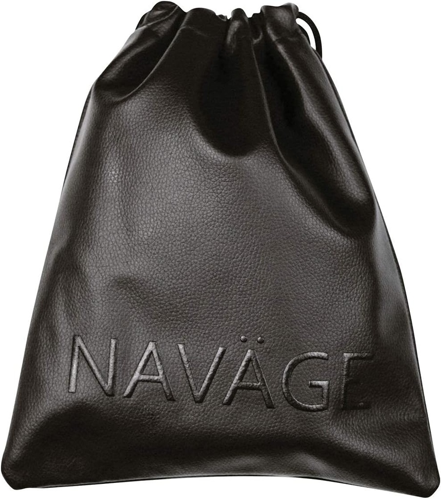 Navage reisikott (must) - Vegan naha reisikotid naistele ja meestele - kohandatud-Fit väike kott mereväe nina niisutussüsteemi jaoks - Versatile Drawstring Pouch ja meik kott (8.25 "x10.25")