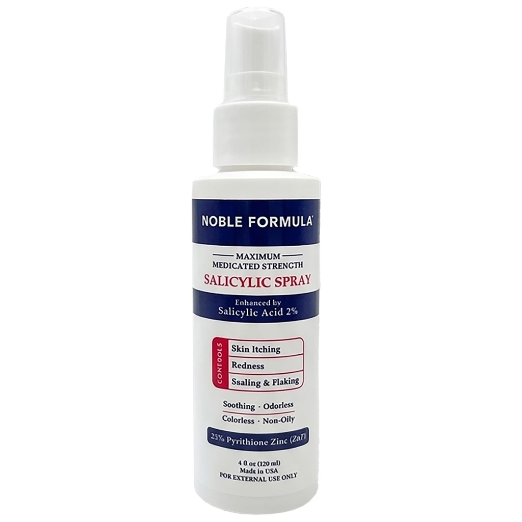 Väärisvalem Salitsüülhappe pihustus püritioontsingiga (ZnP), 4oz (120 ml)