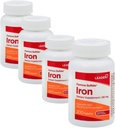 Leader Ferrous Sulfate 65MG Tablets 200 Ct. Iron Supplement for Energy & Vitality