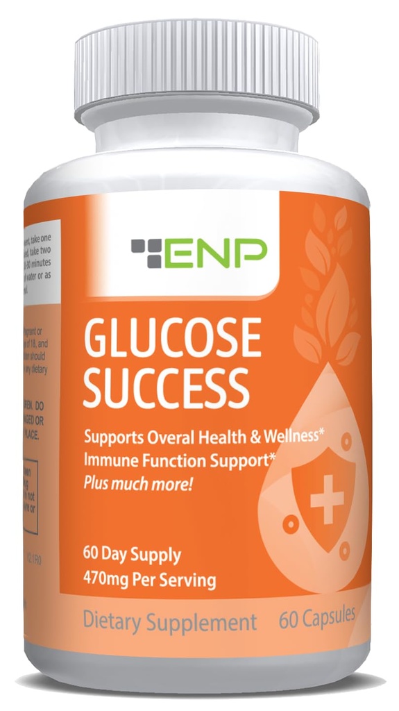 ENP Glükoosi edu | koos Cinnamoni, Gymnema Sylvestre ja Bitter Melon, 60ct