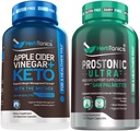 Herbtoonika Õunasiider Äädikas Kapslid Plus Keto BHB | Rasvapõletaja & Kaalulangus Täiendus Naistele Ja Meestele - Eesnäärme Toetus Täiendus Meeste Tervisele | Saw Palmetto Beta Sitosterol