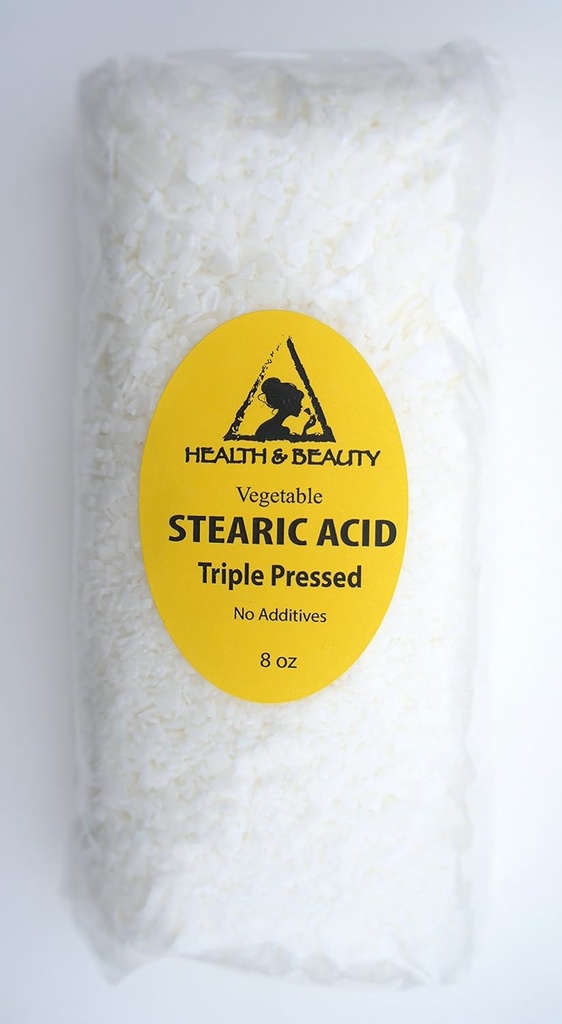 Stearic Acid Taimne Kolmekordne Pressitud Kosmeetilise Hinne Pastilles Habeme 100% Puhas H&B Õlikeskus (8 oz)