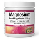 Looduslikud tegurid Magneesium Bisglütsinaat Pulber - Terve keha tervise tugilisa - Looduslik Magneesiumilisa toetab luu tugevust ja tervist - 5,1 oz (50 serveerimist)