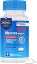 GenCare Mucus Relief 1200 mg Maksimaalne tugevus (30 krahv) 1200mg Guaifenesiini laiendatud vabastavad tabletid – täiskasvanute rinna ummistuse leevendamise ootuspärane - võrreldes maksimaalse tugevusega 12 tundi
