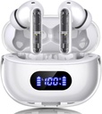 Traadita kõrvaklapid P1 PRO, kõrvaklapid Traadita Bluetooth kõrvaklapid Clear Call Mics kõrvaklapid, mugav Fit, IPX7 veekindel peakomplekt Pikk aku elu, 30H mänguaeg Sport Treening