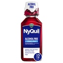 Vicks NyQuil, Alkoholivaba, köha, külma ja gripi leevendamine, valulik kurk, palavik ja ummikute leevendamine, Berry, 12 Fl Oz