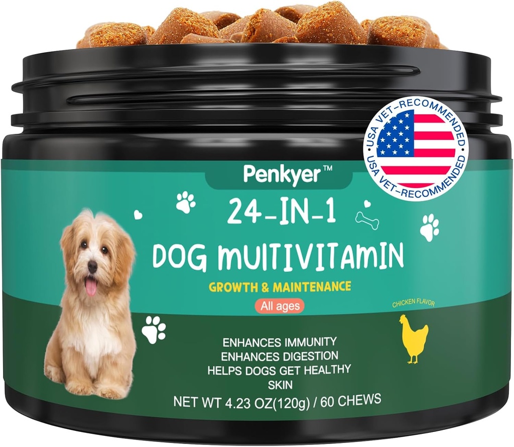 Koer Multivitamiini närimistable Vitamiinid Koertele Glükosamiini Kondroitin Multivitamiinid Närimine Kutsikas Ravib Nahakate Südame Tervis Lemmiklooma Hip & ühine tugi Toidulisandid Koer Immunity Mobility Energia