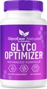 GlycoEase Glyco Optimizer - GlycoEase Pills, All-Natural Dietary Supplement, Advanced Formula Glycogen Support, Glycoeas Naturals, Glyco Ease Reviews (60 kapslit)