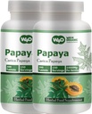 Papaya Leaf Extract kapslid (tabletid) - 300 pillid, 150 Servings, 1000 mg, toetab trombotsüütide immuunsust ja seedimist * (pakk 2)