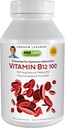 ANDREW LESSMAN Vitamiin B12 100 180 kapslid - imendumisega kaitstud metüülkobalamiin (looduslik koensüüm vitamiin B12), mis on vajalik energia ja stressi toetamiseks, pluss B-kompleks, lihtne neelata kapslid