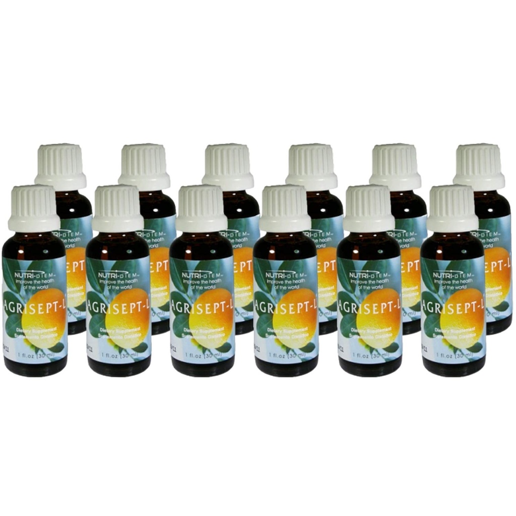 Agrisept - L Antioksüdant 30 ml (1 oz) 12 pudelit Nutri-Diem Inc.