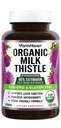 FarmHaven USDA orgaaniline piimaohakapslid | 30X kontsentreeritud seemneekstrakt & 80% silimariin standardiseeritud - toetab maksafunktsiooni ja üldist tervist | Mitte-GMO | 120 vegankapslit