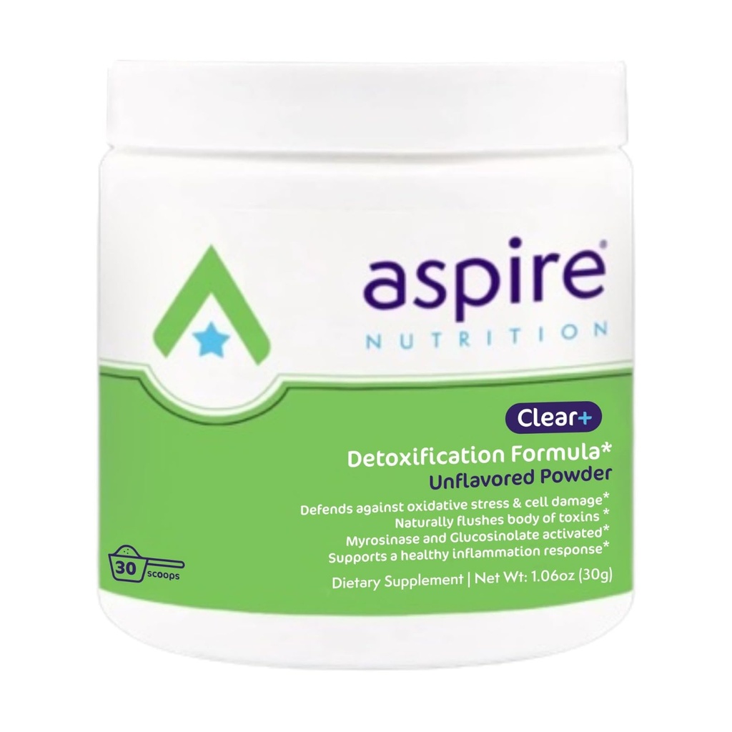 Aspire Nutrition Bio-Clear Detoxification 30 päeva pakkumine Toidulisa maitsestamata pulber