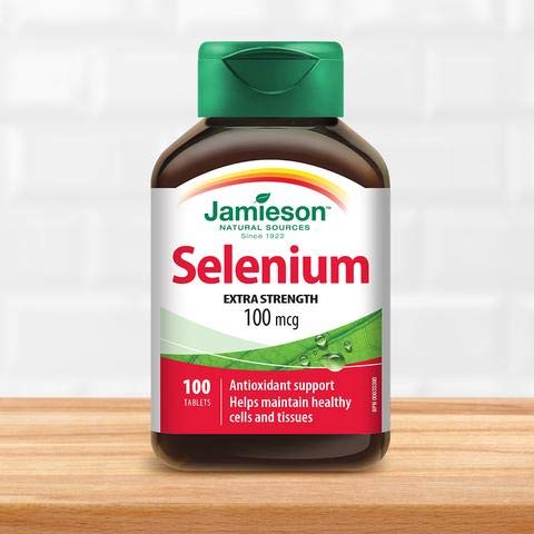 Jamieson Selenium Pärm 100 mg, 100 tabletti