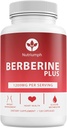 Berberine Plus 1200mg koos Royal Jelly - toetab kaalulangus, südame tervis ja glükoos Metabolism - 120 Vegan Kapslid - Non-GMO, valmistatud USA