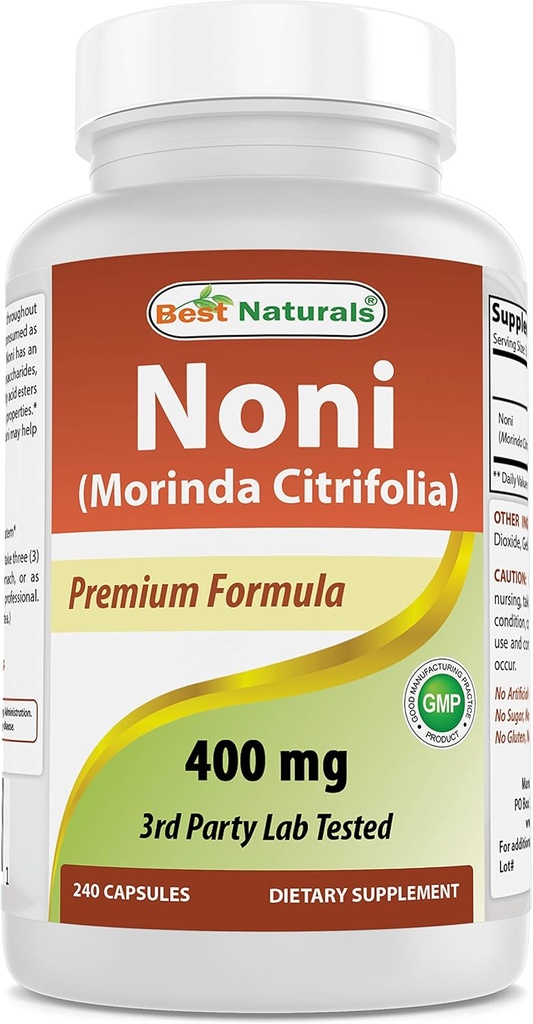 Parim looduslik Noni 400 mg 240 kapslit