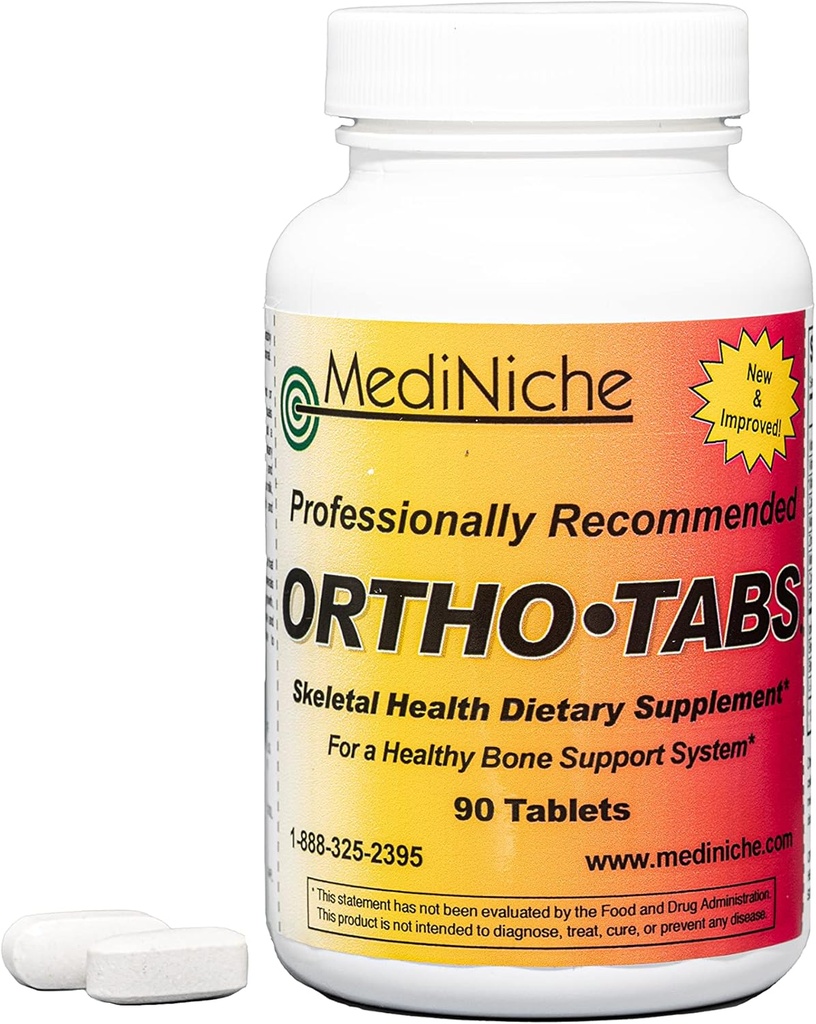 Ortho-Tabs®, vitamiinide ja mineraalide lisand luude tervisele