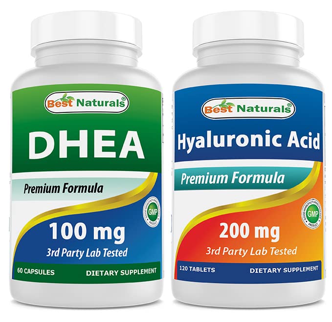 Parimad looduslikud DHEA 100 mg ja hüaluroonhape 200 mg