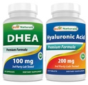 Parimad looduslikud DHEA 100 mg ja hüaluroonhape 200 mg