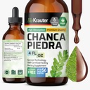BIO KRAUTER Chanca Piedra Tinktuur - looduslik neerude tervisetoetus Vedelik - Chanca Piedra kivimurdja ja sapipõie puhas valem - Vegan, alkohol ja suhkur vabad tilgad - 4 oz