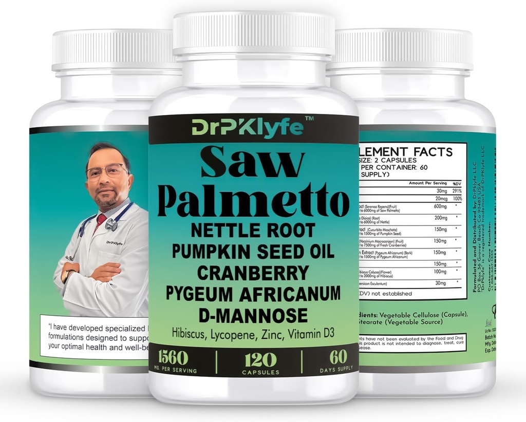 Kõrvitsaseemneõli ja juuste kasvu täiendada Saw Palmetto naistele, DHT Blocker meestele, PCOS eesnäärme tervis, Pygeum, lükopeen, meeste tervis