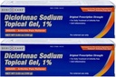 GeriCare paikne artriit Valu leevendamine geel Diklofenak Naatrium 1% ( NSAID ) Käe randme küünarnuki jala jala jalavarre hüppeliigese lisatugevus Valu Reliever - põletikuvastane artriit Valuravi, 3.53oz (2 Pack)