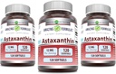 Hämmastav valem Astaksantiin 12mg Softgels Supplement | Non-GMO | Gluteenivaba (120 Count | 3 Pack)