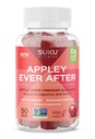 SUKU Appley Ever After Gummies – Õunasiidri äädikas metüülitud B12 ja folaadiga – Suhkruvaba, Gluteenivaba, Vegan Detox & Energiatoetus – Hämmastav Õunamaitse – 50 krahv