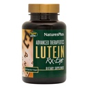 Natures Plus Advanced Therapeutics Lutein Rx-Eye - 20 mg, 60 taimekapslit - silmafunktsiooni tugilisa, mis on täiustatud Zeaksantiiniga, antioksüdant - gluteenivaba - 20 serveerimist
