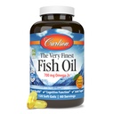 Carlson - The Very Finest Fish Oil, 700 mg Omega-3s, Norra Fish Oil Supplement, Wild Caught Omega 3 Fish Oil, Jätkusuutlikult Allikas Fish Oil kapslid, Omega 3 Supplement, Orange, 120 Softgels