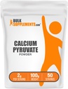 BulkSupplements.com Kaltsiumpüruvaadi pulber - kaltsiumilisand, püruvaadilisand - maitsestamata & gluteenivaba, 2 g serveerimise kohta, 100 g (3,5 oz) (pakk 1)