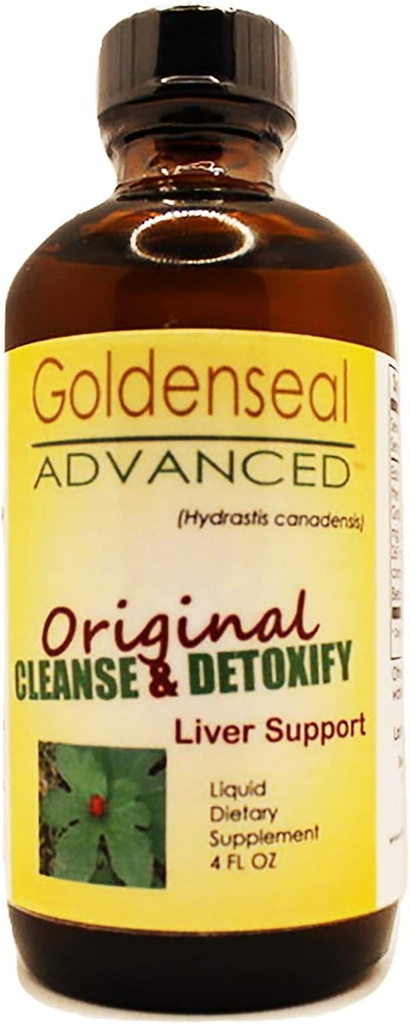 Goldenseal Cleanse & Detoxify Vedel Dietary Supplement | Maksatoetus | 4 oz. | Hydrastis Canadensis | Farm Direct | Pack of 1