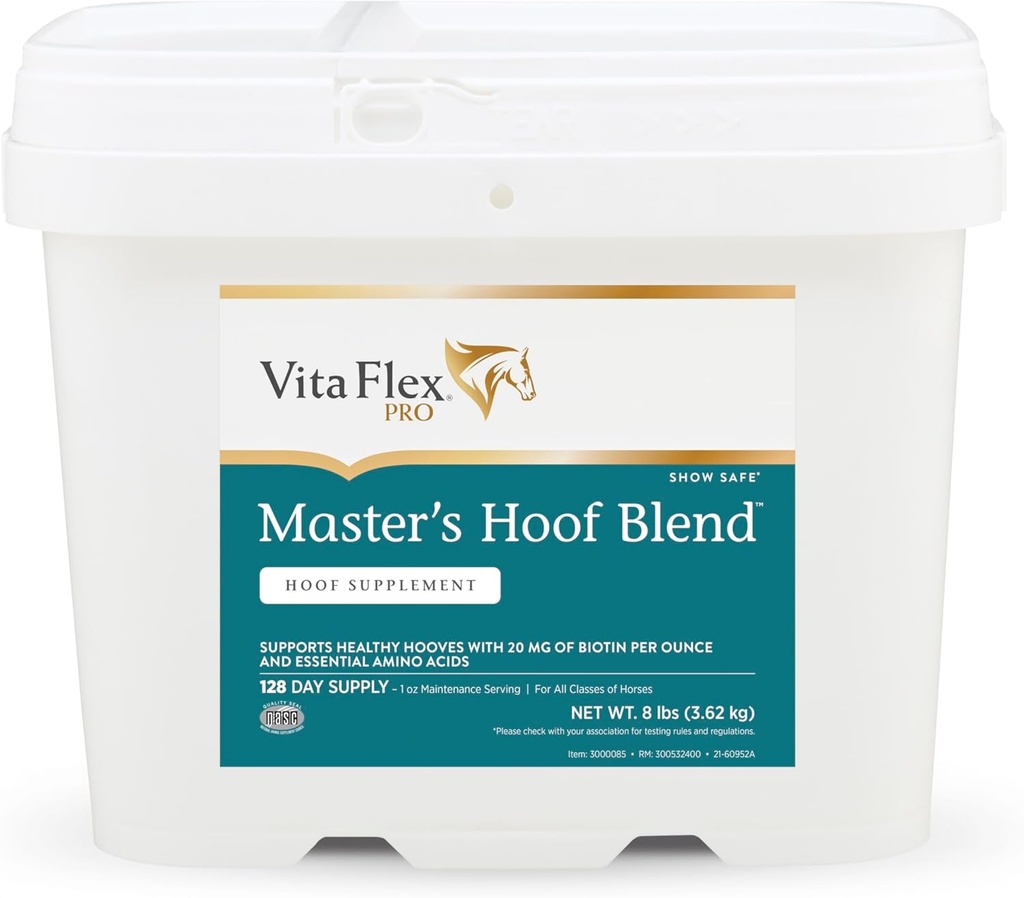 Farnam Vita Flex Master Hoof Blend tervise valem, 128 päeva pakkumine, 8 naela