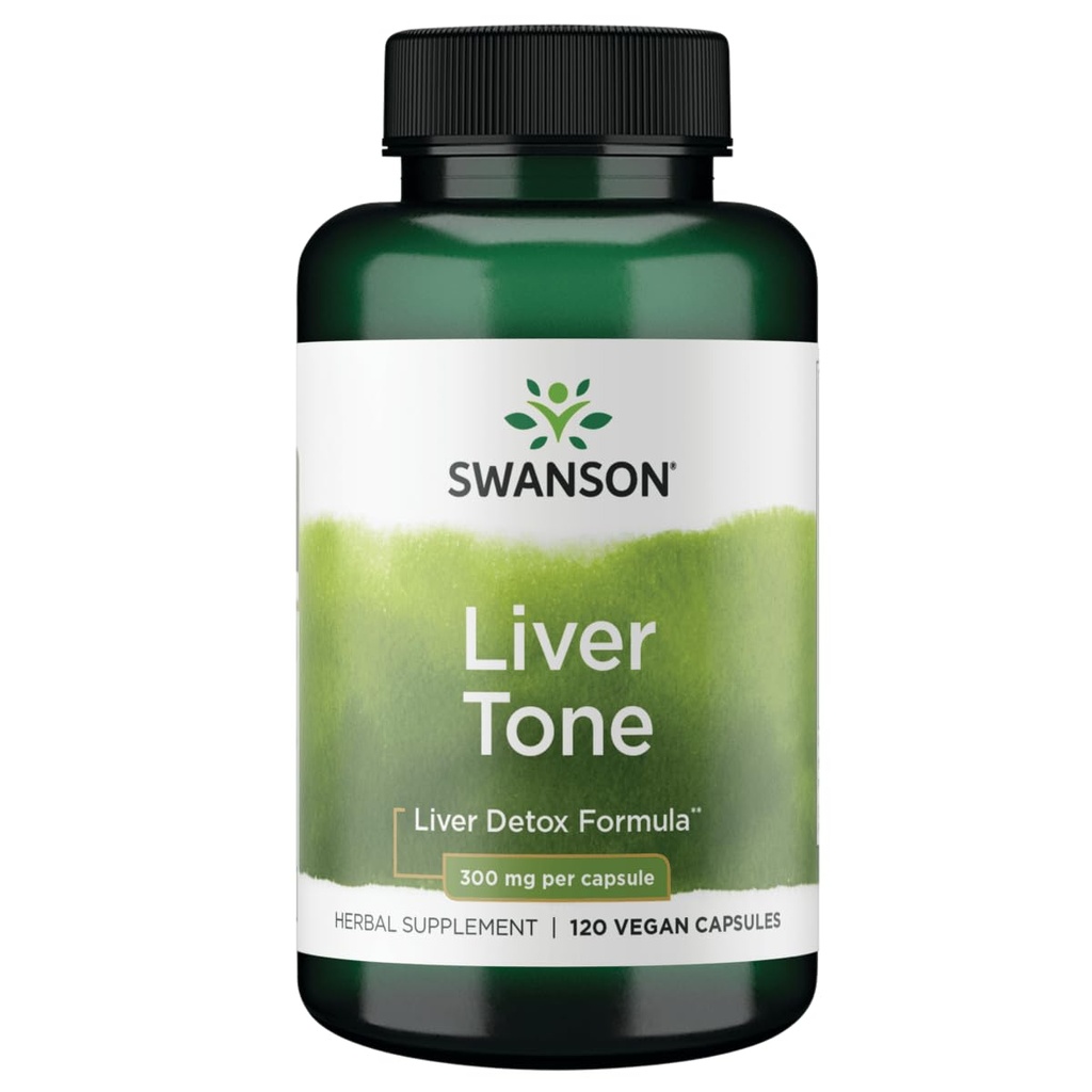 Swanson Maks Toon Maks Detox Formula 300 Milligrams 120 Veg Capsules
