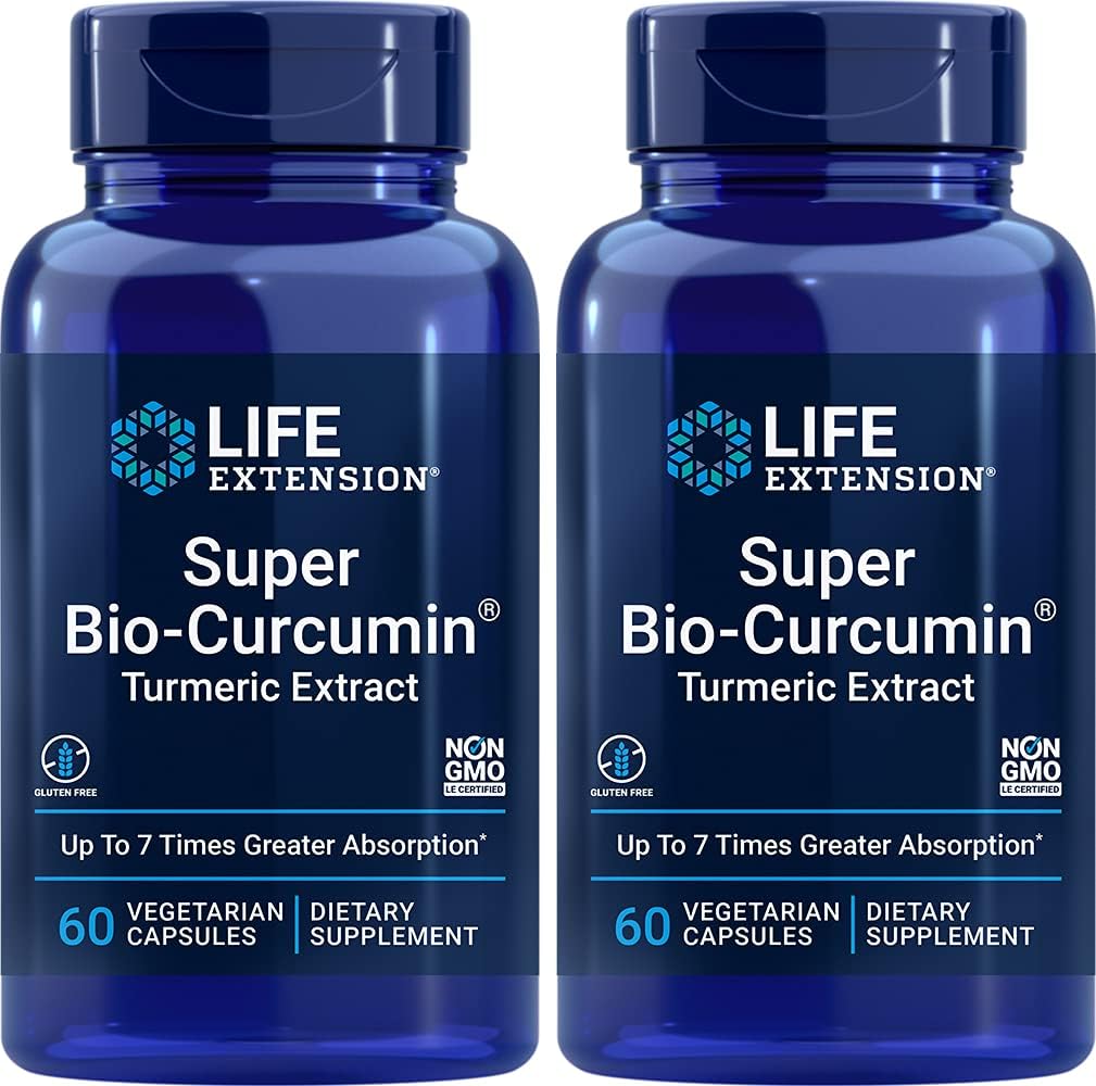 Elu pikendamine Bio- Curcumin Elite 400 mg 60 Taimekapslid (2 pakendit)