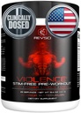 VIOLENCE Stim Free Pre Workout Powder poolt REVSCI, Precision Dosed Non Stim Preworkout Pump Pre Treening Kofeiin Tasuta Pre Treening Pulber, Pump Supplement & Stimulant Free Nitric, Arbuus, 25 Servings