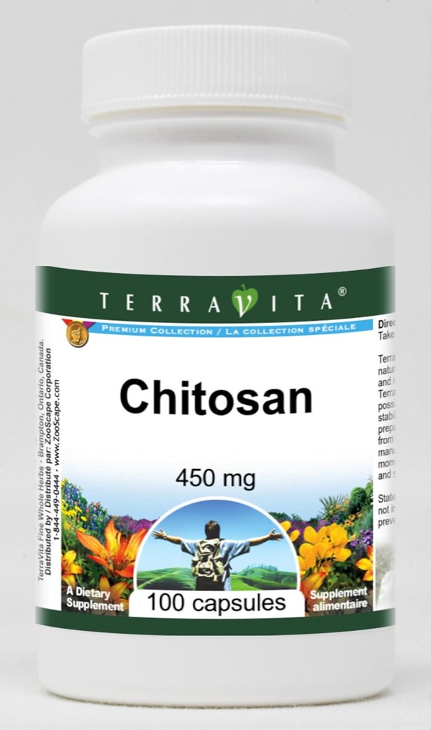 Kitosaan - 450 mg (100 kapslit, ZIN: 519716)