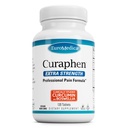 EuroMedica Curaphen Extra Tugevus - Curcumin & Boswellia Supplement for HealthyCirculation Support - Kurkum täiendus liigeste, lihaste tervise ja endorfiini tootmise toetamiseks - 120 tabletti